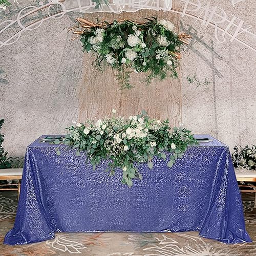 Fitable Mantel rectangular de poliéster de 60 x 84 pulgadas, resistente a las manchas y a las arrugas, lavable, mantel de tela decorativa para mesa