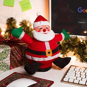 Vat19 Mini Desktop Inflatable Santa Claus