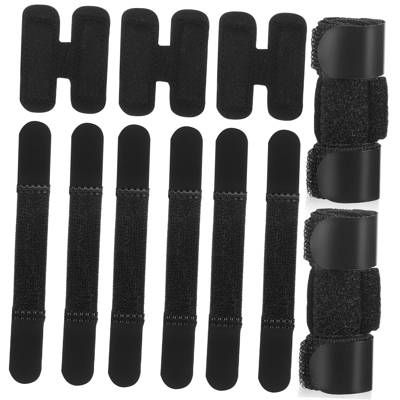 KOMBIUDA 5 Pcs Splint Five-color Set Kid Splint Splint Middle Thumb Splints Pinky Splint Protectors Broken Fingers Straightening Aluminum