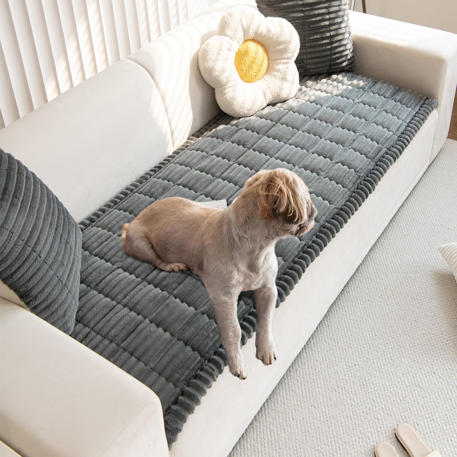 Pet Couch Covers for Sofa Couch Protector for Dogs Washable Cushion Cover Sofa Pad
