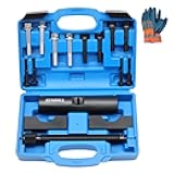 10803 Heavy-Duty Yoke Puller, 60050 Heavy Duty Yoke Removal Tool Kit Made for Commercial Trucks & Semi Truck, Service on Class 6-8 Trucks and Equipment