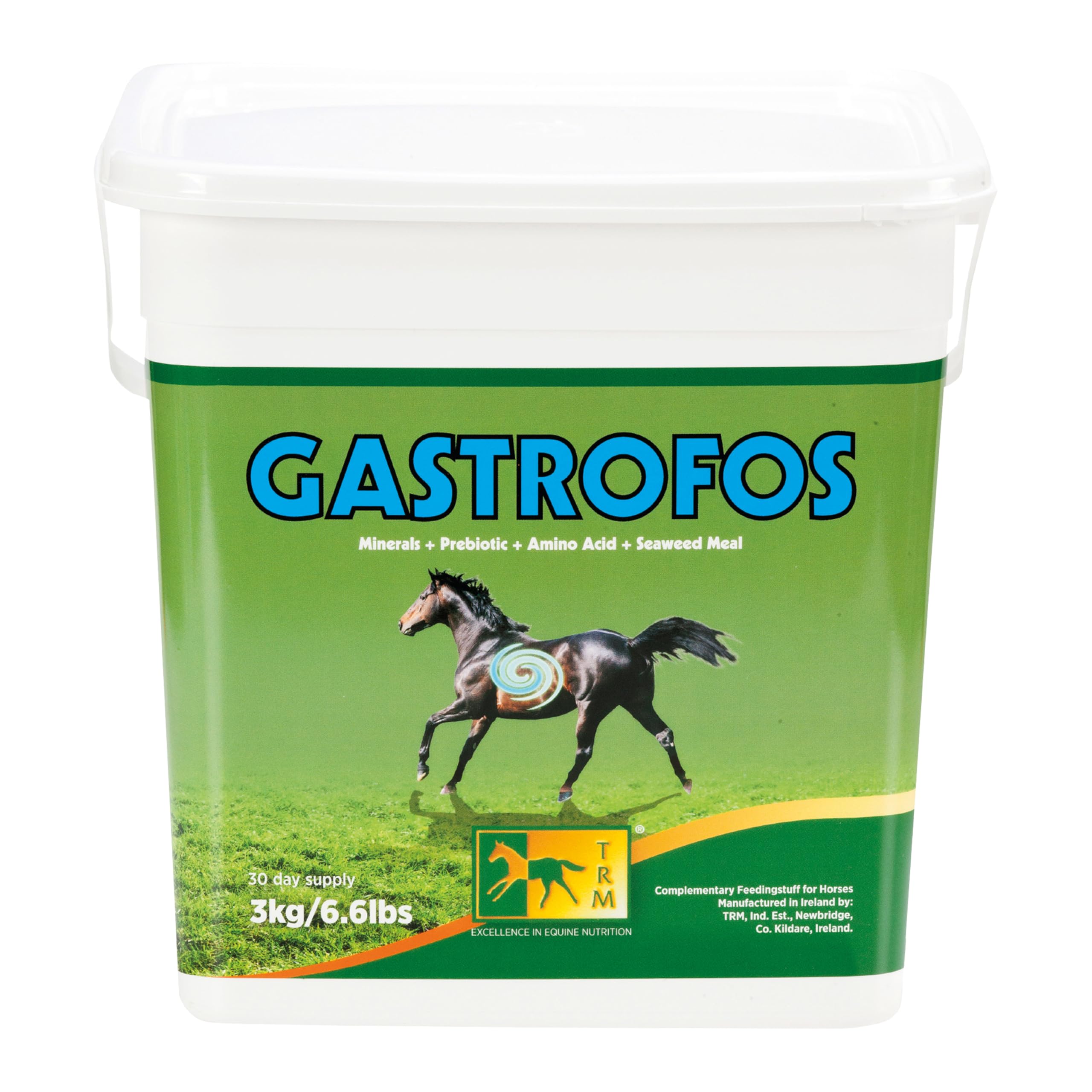 TRM Gastrofos Horse Feed Digestive Supplement for Ulcer Acid Reflux Prevention and Healthy Digestion | Neutralizes Stomach Acid - 6.6 lb (3kg) - 6.6
