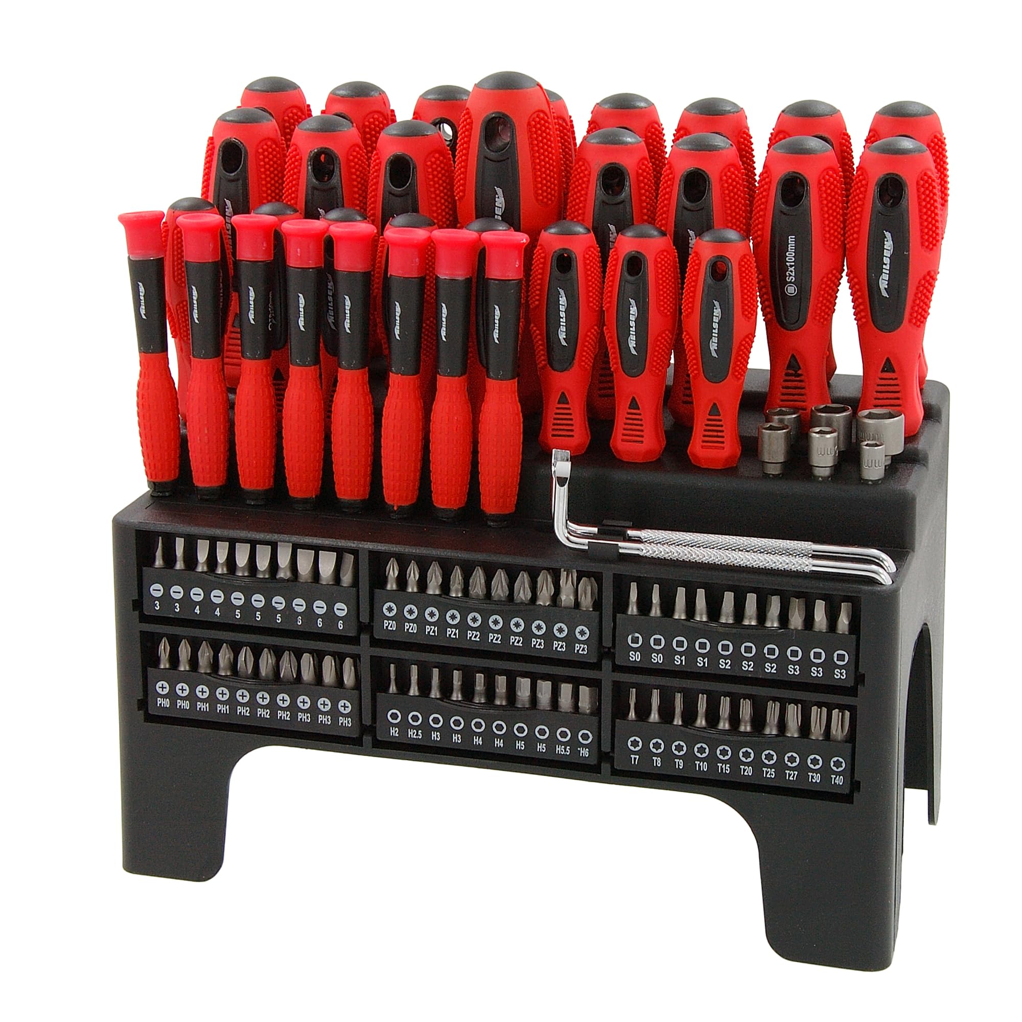 B&Q - 106 Piece Screwdriver Bits Set With Storage Pouch ( Ct2551)
