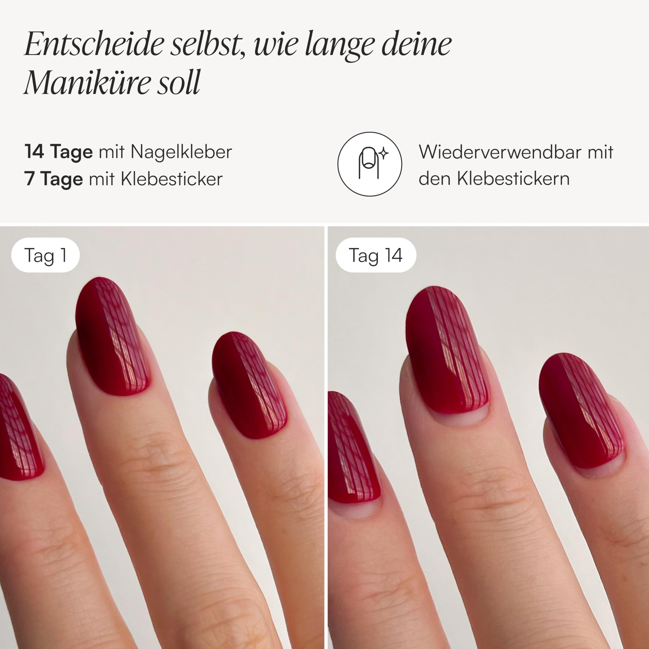 DOONAILS Soft Gel Press On Nails - Set di 30 Jetset, forma extra corta quadrata, cromo, unghie da incollare di qualità salone unghie finte soft gel, extra corti, naturali e comodi da indossare