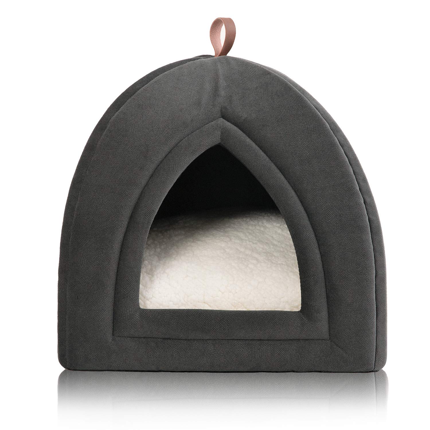Bedsure Cat Bed for Indoor Cats, Cat Houses, Small Dog Bed 15/19