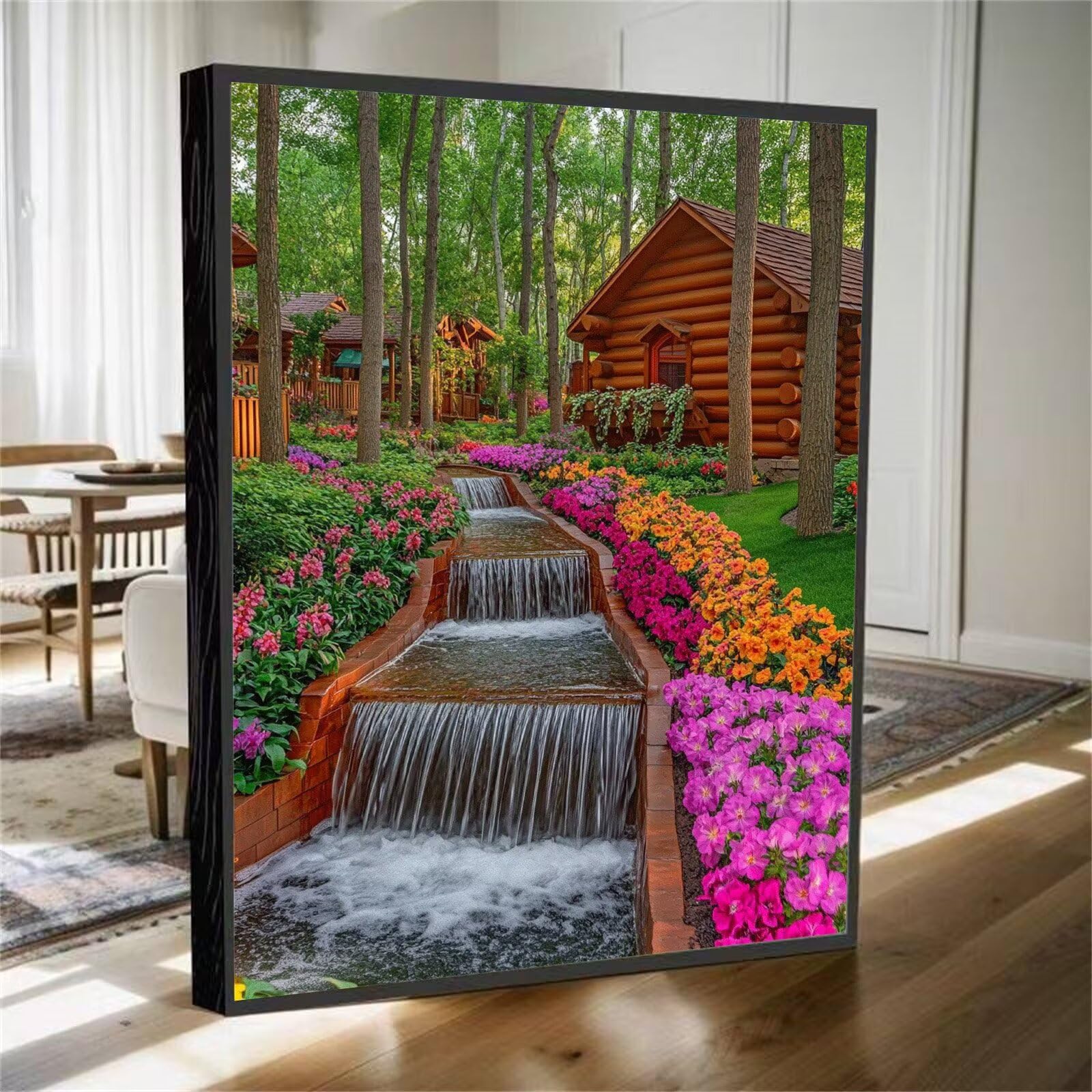 5D Ogród Diamentowe Malarstwo Dziecko, DIY Diament Malarstwo Jesień Diament Malarstwo Dla Dorosłych, DIY Rhinestone Haft Ścieg krzyżykowy Ręczna aktywność dla dorosłych, do dekoracji ścian domu