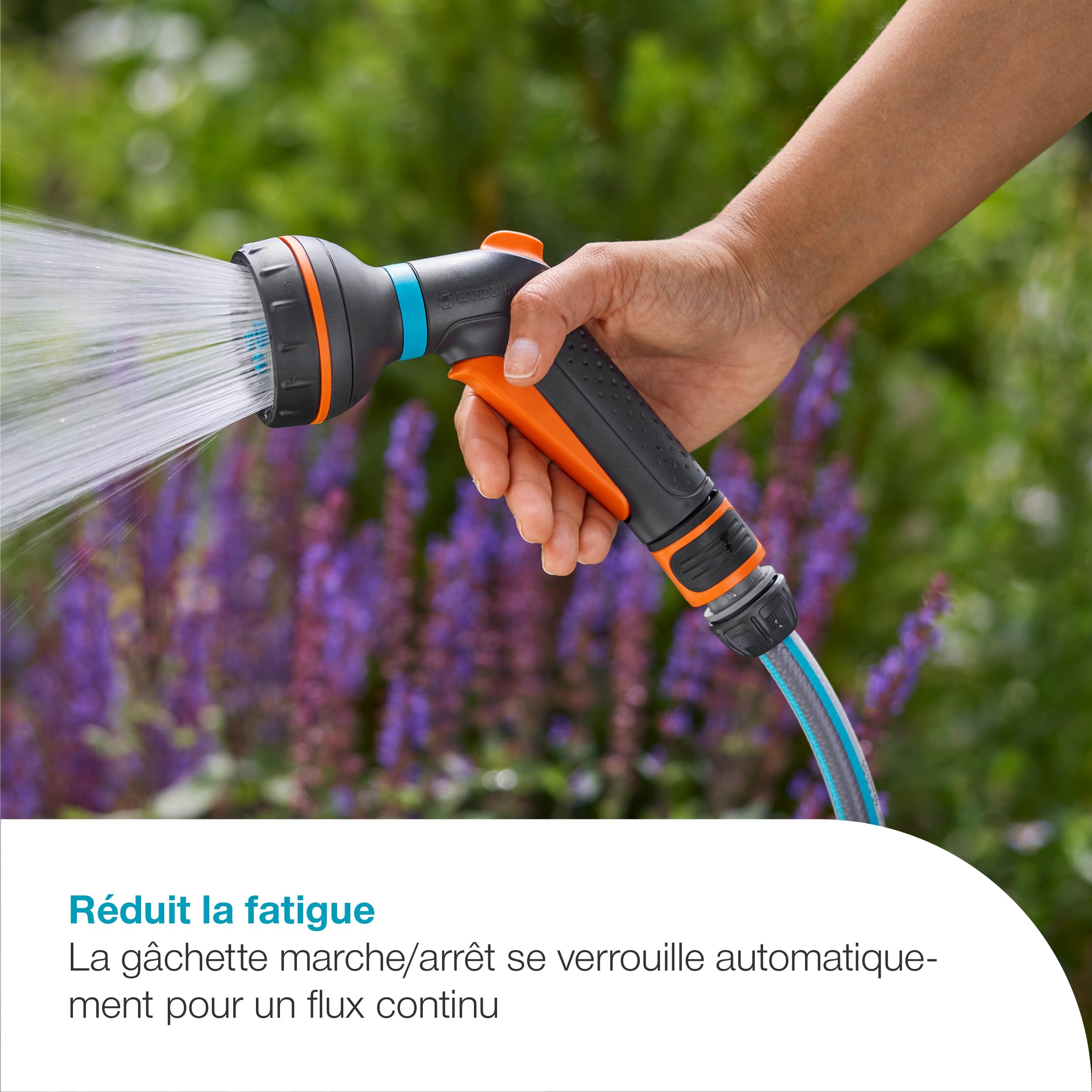 Gardena Kit de démarrage de pulvérisateur Multifonctionnel Classique Pulvérisateurs et Buses: Pulvérisateur Multi Tuyau d'arrosage, pour Le Nettoyage et l'arrosage (18372-20)