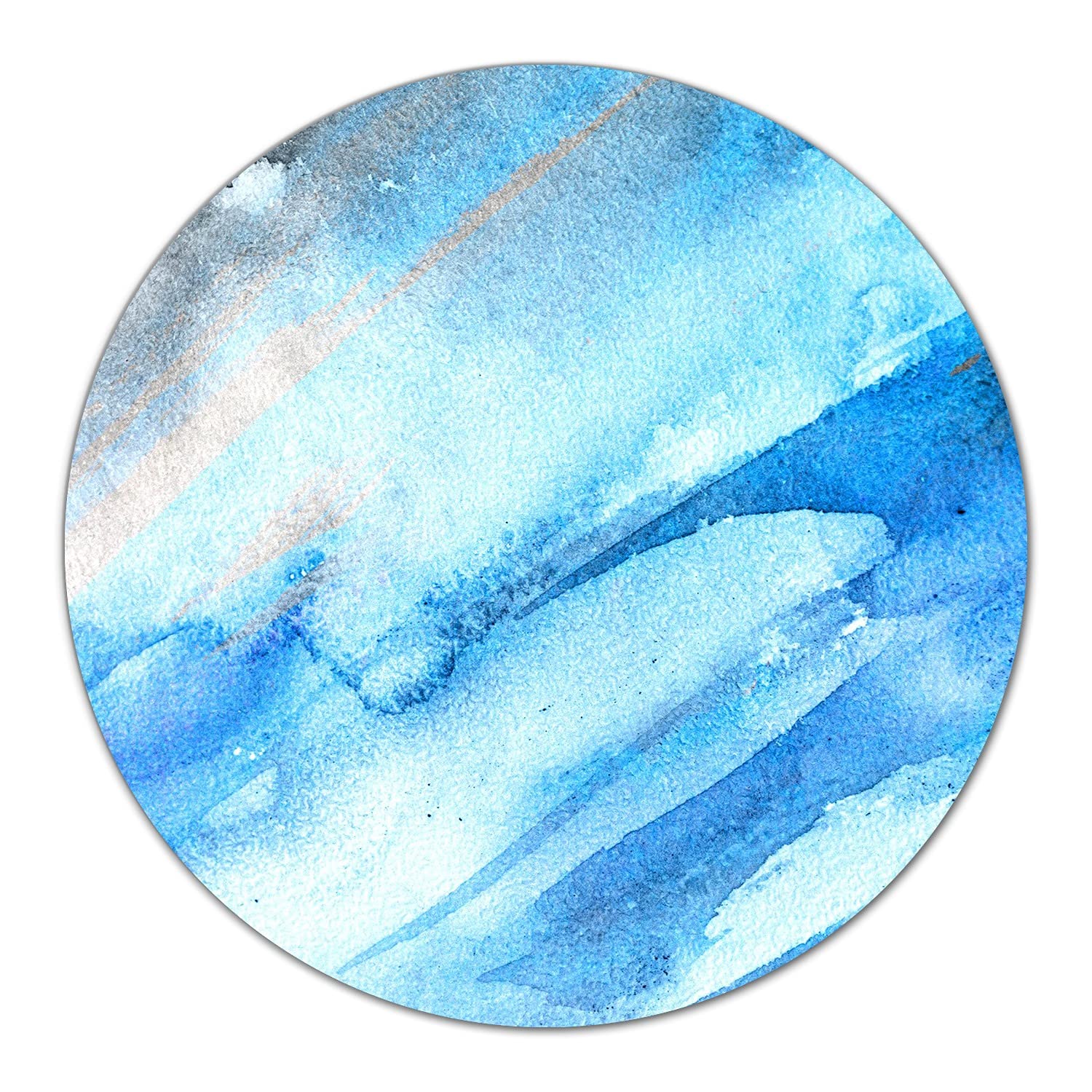 Planche à découper induction en verre trempé Coloray 40 cm rond protection plaque cuisson