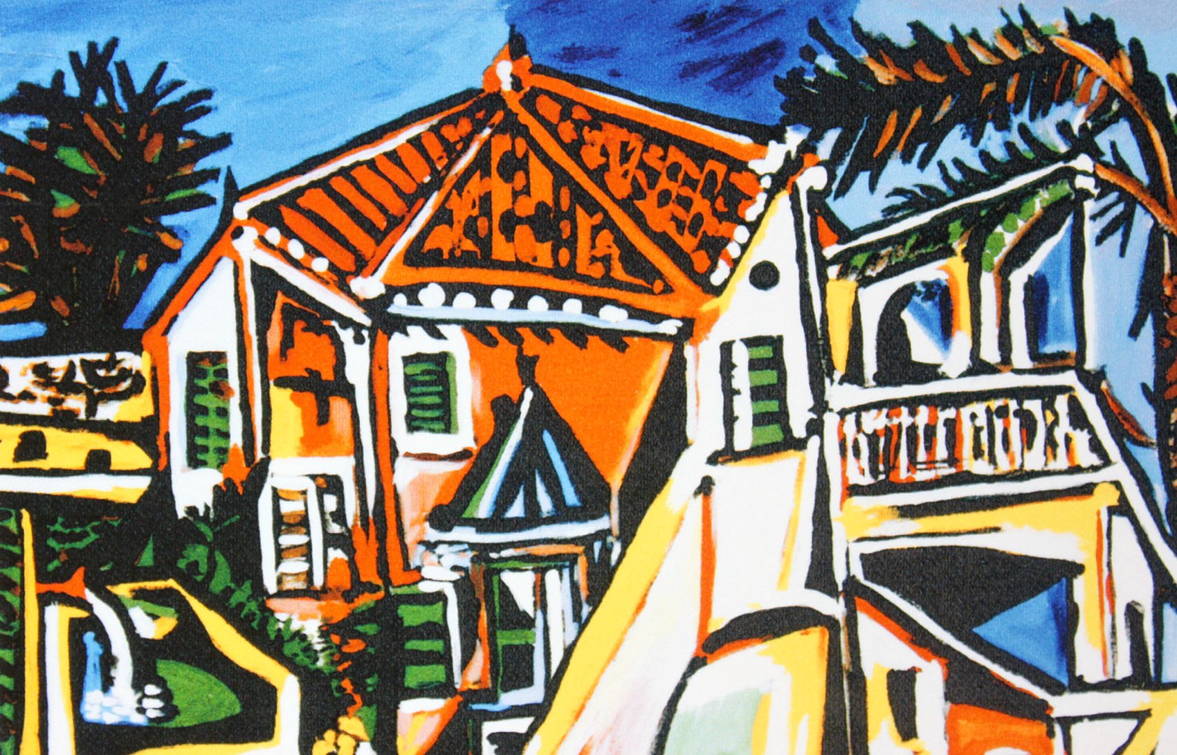 A. J. Hinton 地中海の風景 絵画 A. J. Hinton 地中海の風景 絵画 A. J. Hinton 地中海の風景