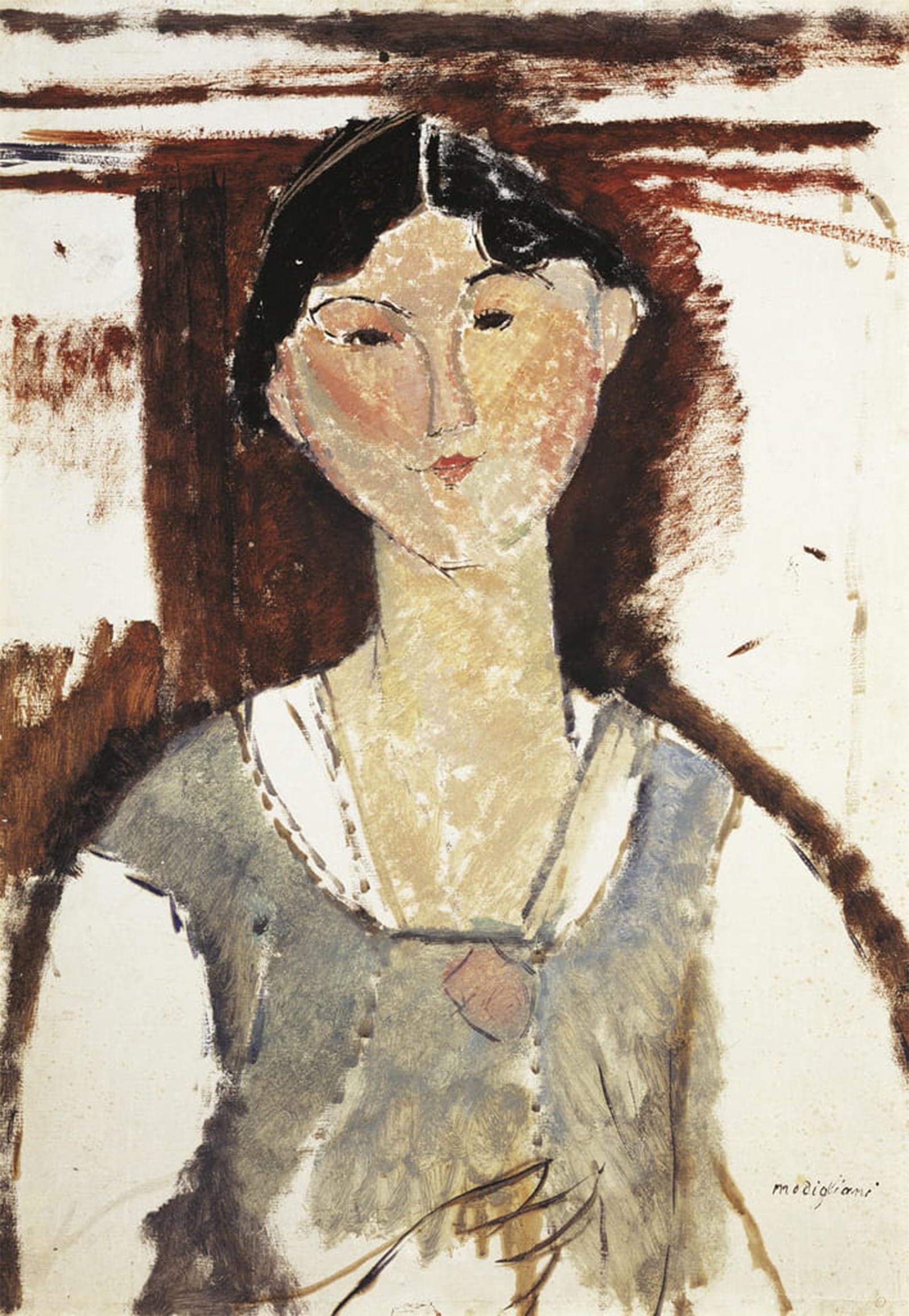 Art Murale Impression Modigliani pour donner de la vie à un grand mur blanc - 5