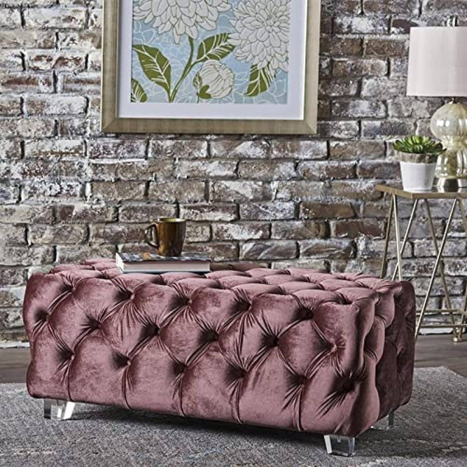 Ottomans et tabourets de canapé pour un salon cosy et des soirées relaxantes