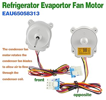 Dora-Fan　オーダー Amazon.com: Upgraded EAU65058313 Refrigerator Evapoartor Fan