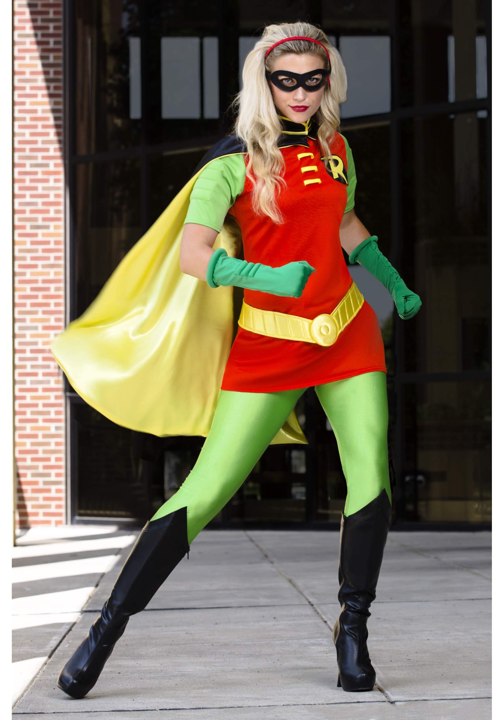 DC Ladies Robin Fancy Dress Costume : Amazon.nl: Fashion
