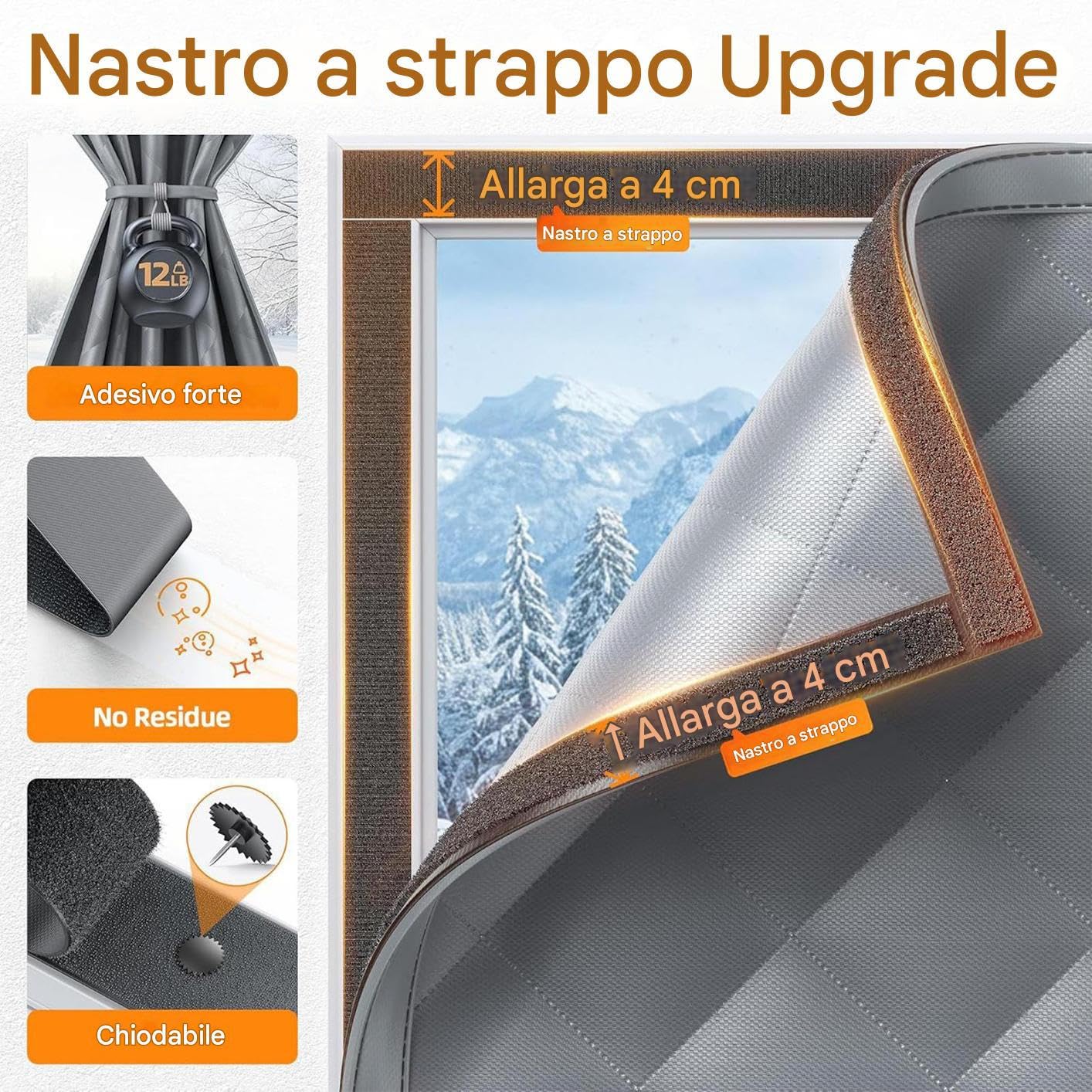 Isolamento Termico Finestre Per Inverno Copertura Isolata Antispiffero