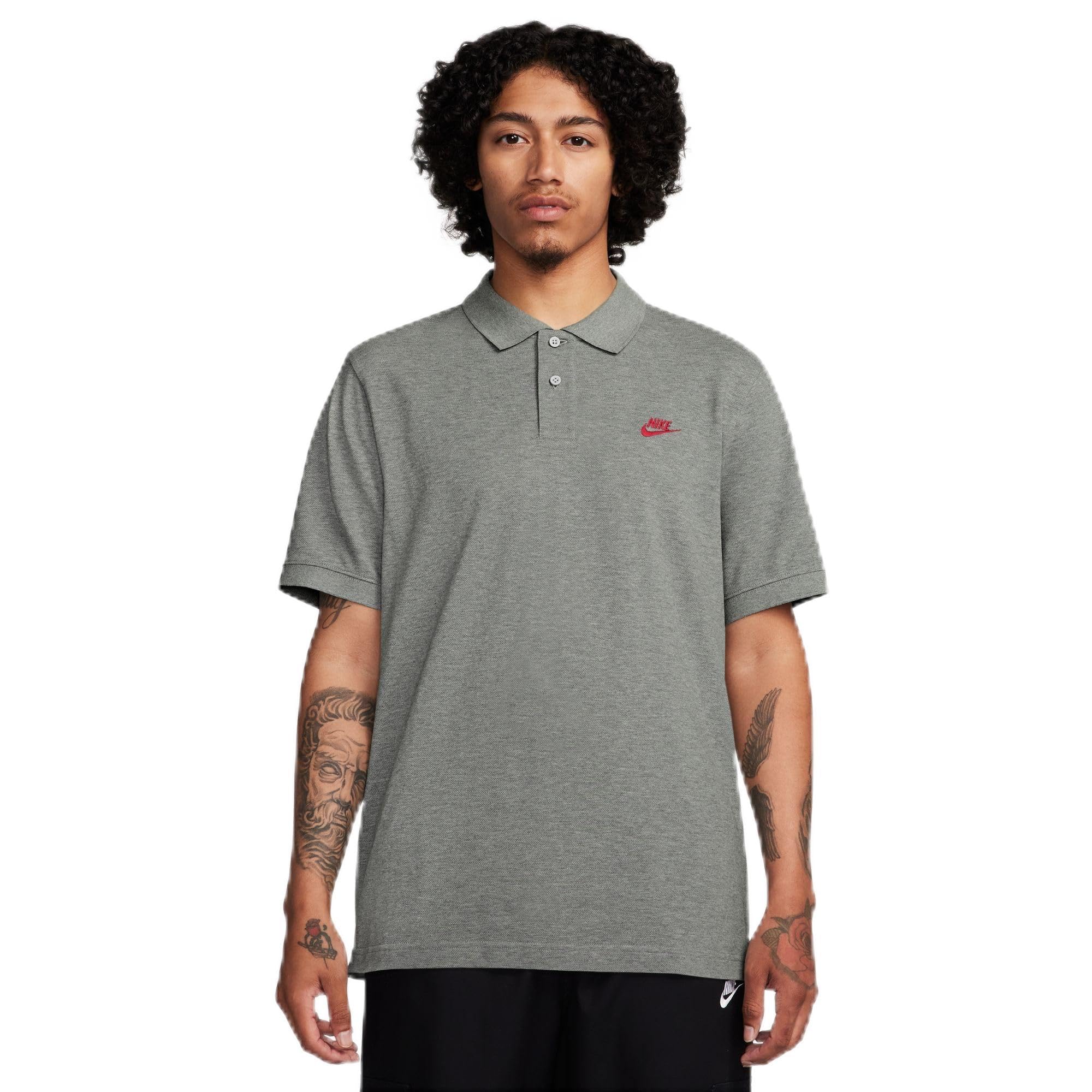Nike Mens Club Polo Pique Short Sleeve T-Shirt-picture-23