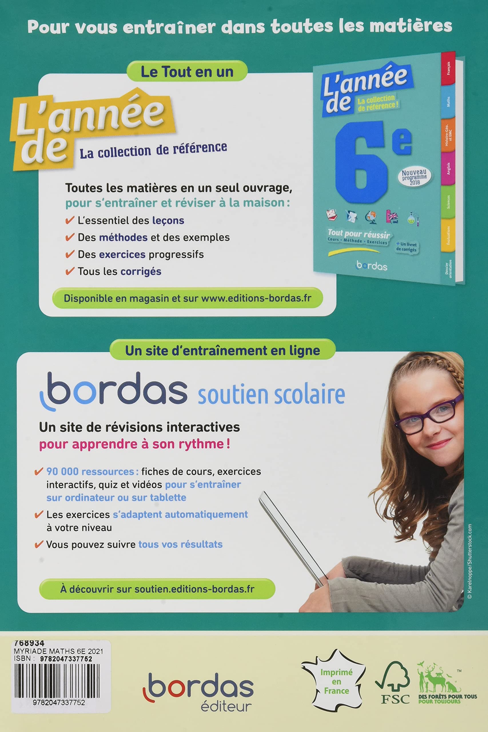 Myriade Mathématiques 6ème En Ligne Gratuit Amazon.fr - Myriade - Mathématiques 6e - Manuel élève - Edition 2021 -  Cambon, Maxime, Gallien, Virginie, Herrmann, Elodie, Percot, Stéphane,  Soto, Axelle, Boullis, Marc - Livres