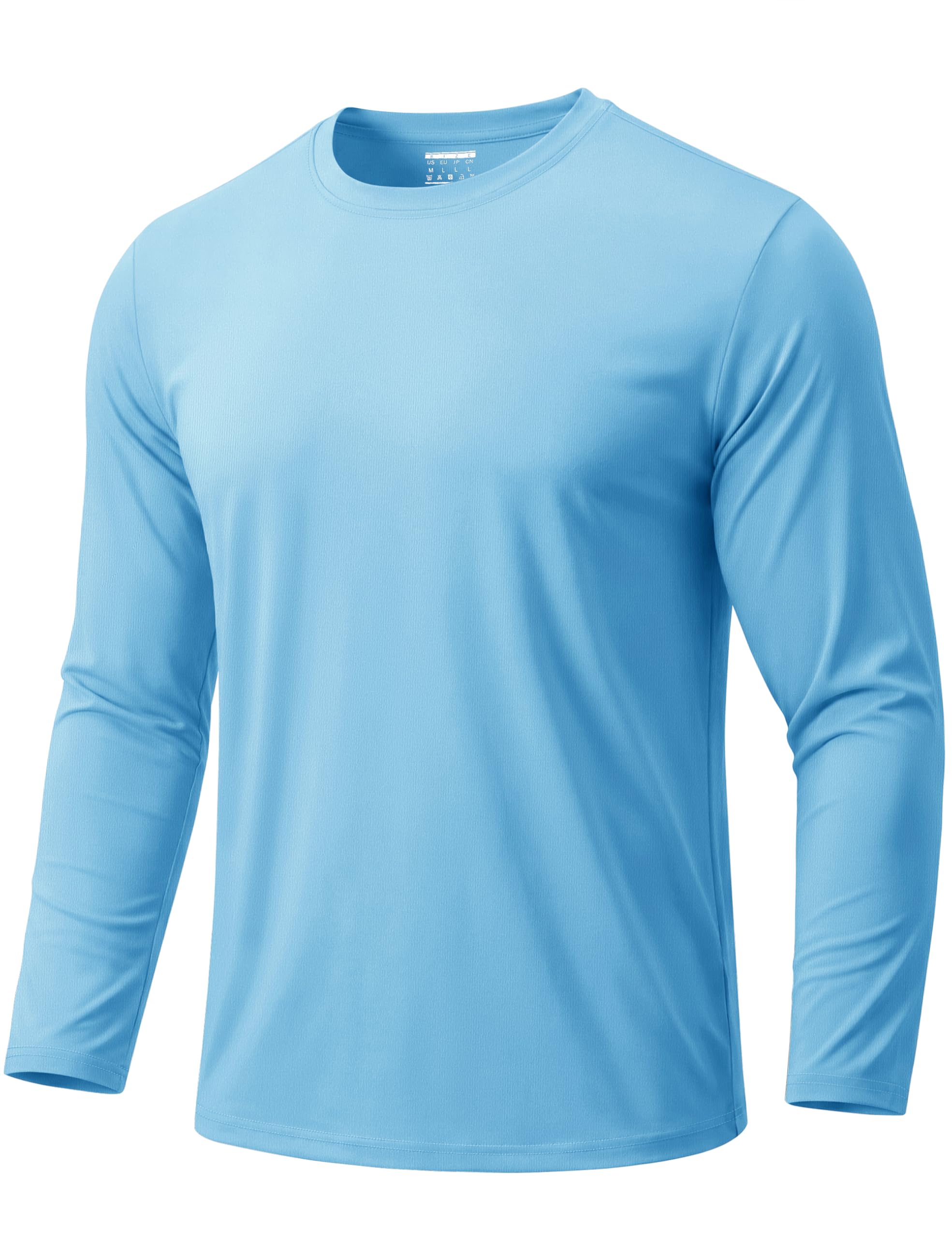 kefitevd Men's Sun Protection Shirts UV SPF UPF 80+ Long Sleeve Rash Guard Fishing Running Shirts Quick Dry Lightweight Tops-picture-53