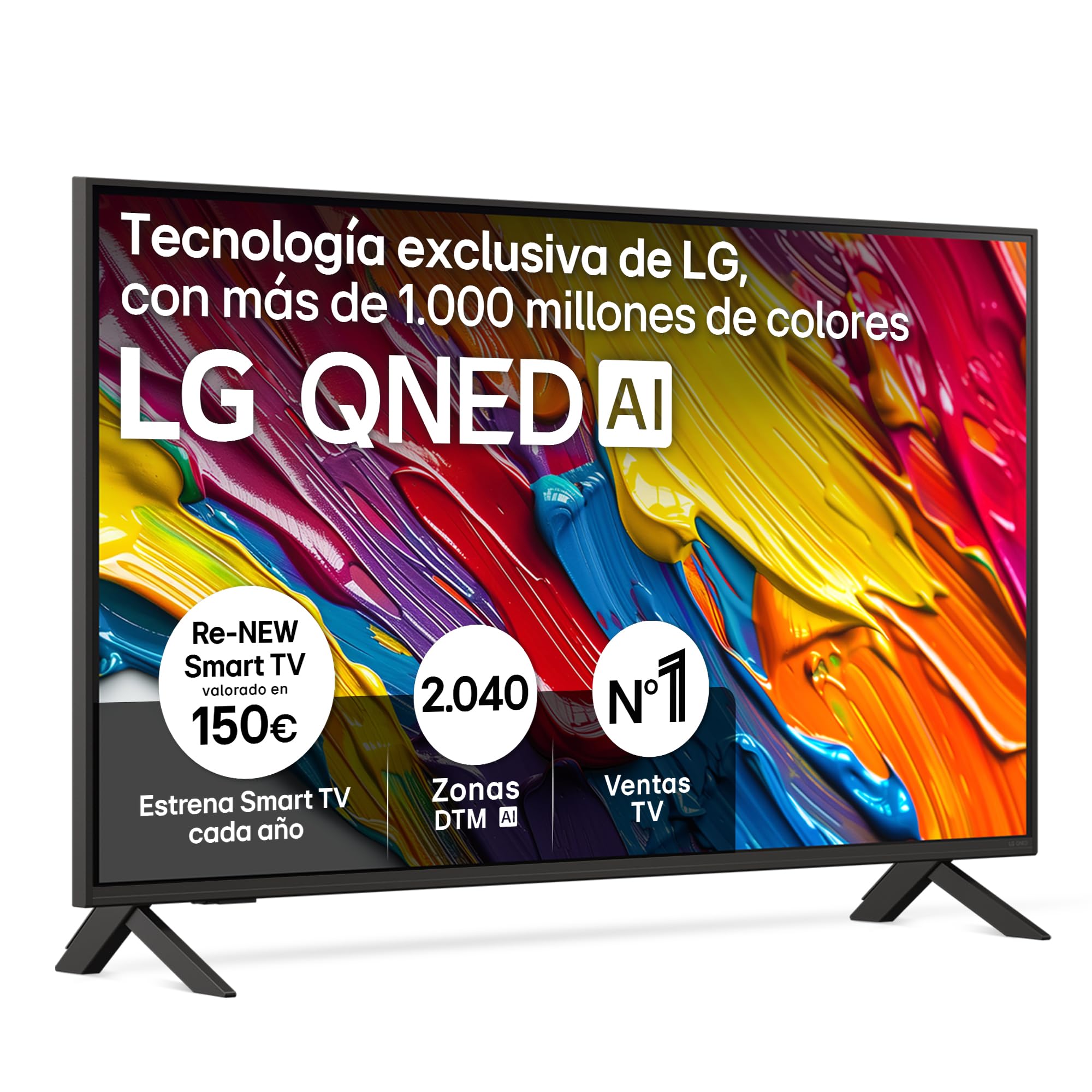 LG 55QNED85A6C - TV 55", 4K QNED EVO, Smart TV, WebOS 25, Procesador Potente e Inteligente, MiniLED AI, Super Upscaling, Dolby Vision y Dilgital Plus, Alexa/Google Assistant, Negro — view 31