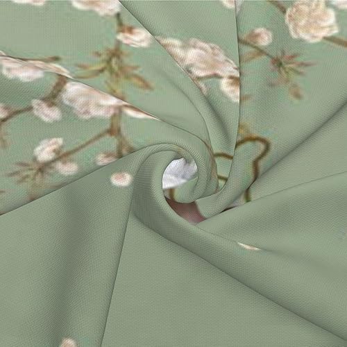 Miniatura 6 de Funda de cojín cuadrada decorativa suave con diseño de pájaros verdes, funda de cojín, decoración del hogar para sofá, cama, silla, 18 x 18 pulgadas