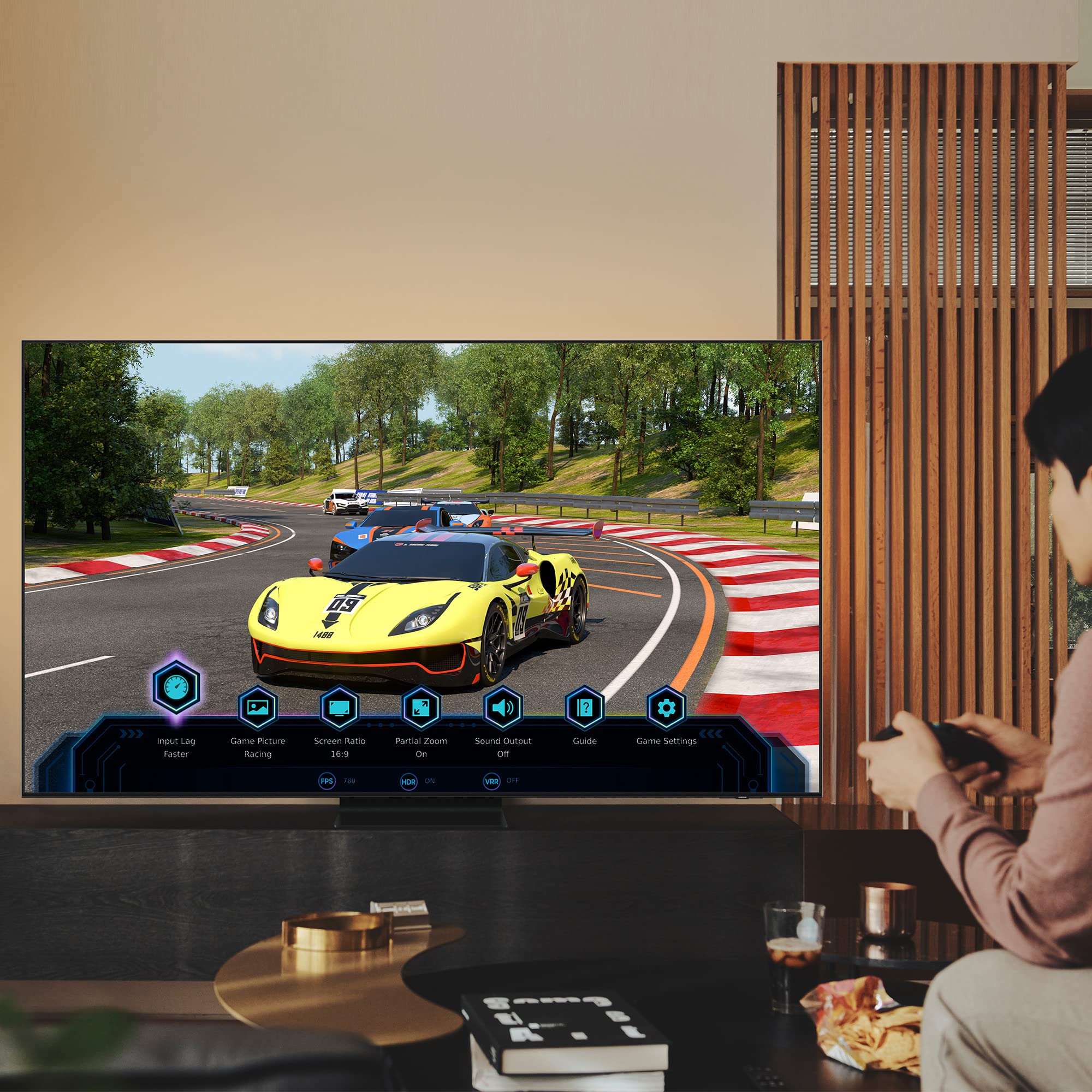 Samsung TV 85" QE85QN90BATXZT NEO QLED 4K, Quantum Matrix, mini LED, Processore Neo Quantum 4K, Quantum HDR, Dolby Atmos e OTS+, NeoSlim Design