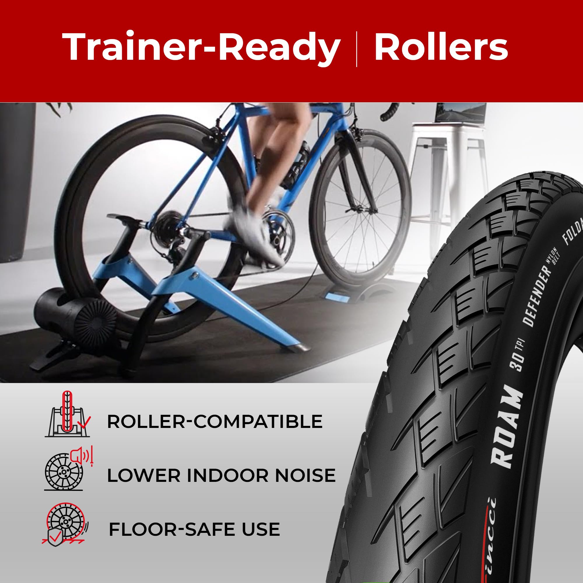 Fincci Cubiertas Gravel Bici 700x35c ETRTO 37-622 con 2 Cámaras (Pack 2) | Neumáticos Gravel Doblables 700x35c, ETRTO 37-622, 2 Cámaras y Protección 1mm - Para Bici Fija, Eléctrica y Carretera