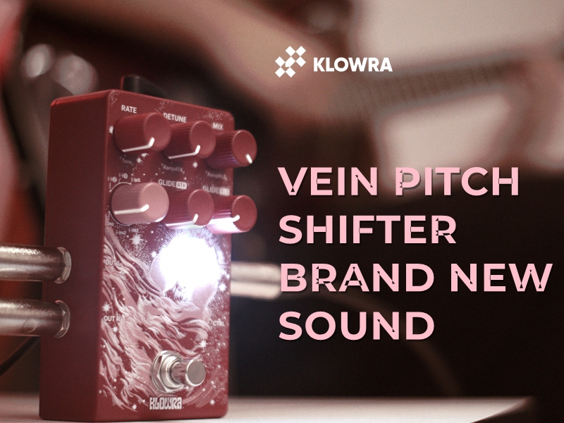 Amazon.com: Klowra Vein Polyphonic Pitch Shifter Guitar Pedal