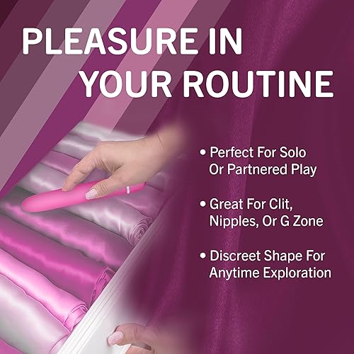 Miniatura 7 de Blush Rosé Luxuriate Vibrador de 7 pulgadas para mujeres, hombres y parejas, varita lisa satinada de múltiples velocidades, potente estimulador del