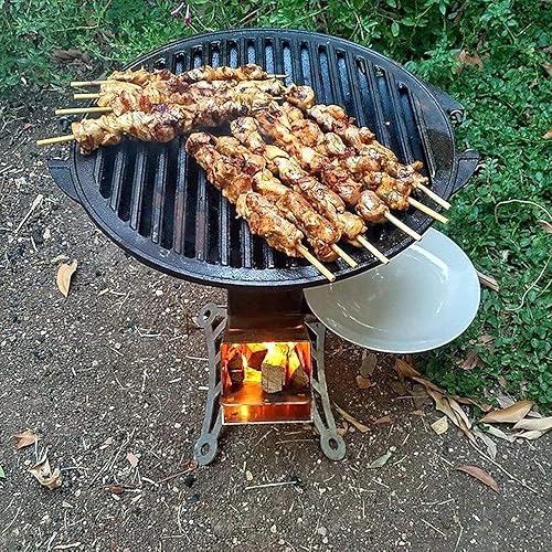 Miniatura 8 de El mejor paquete de equipo de cocina al aire libre Spitfire Rocket Stove Patrol Edition! Incluye juego de parrilla Spitfire BBQ y el mango de