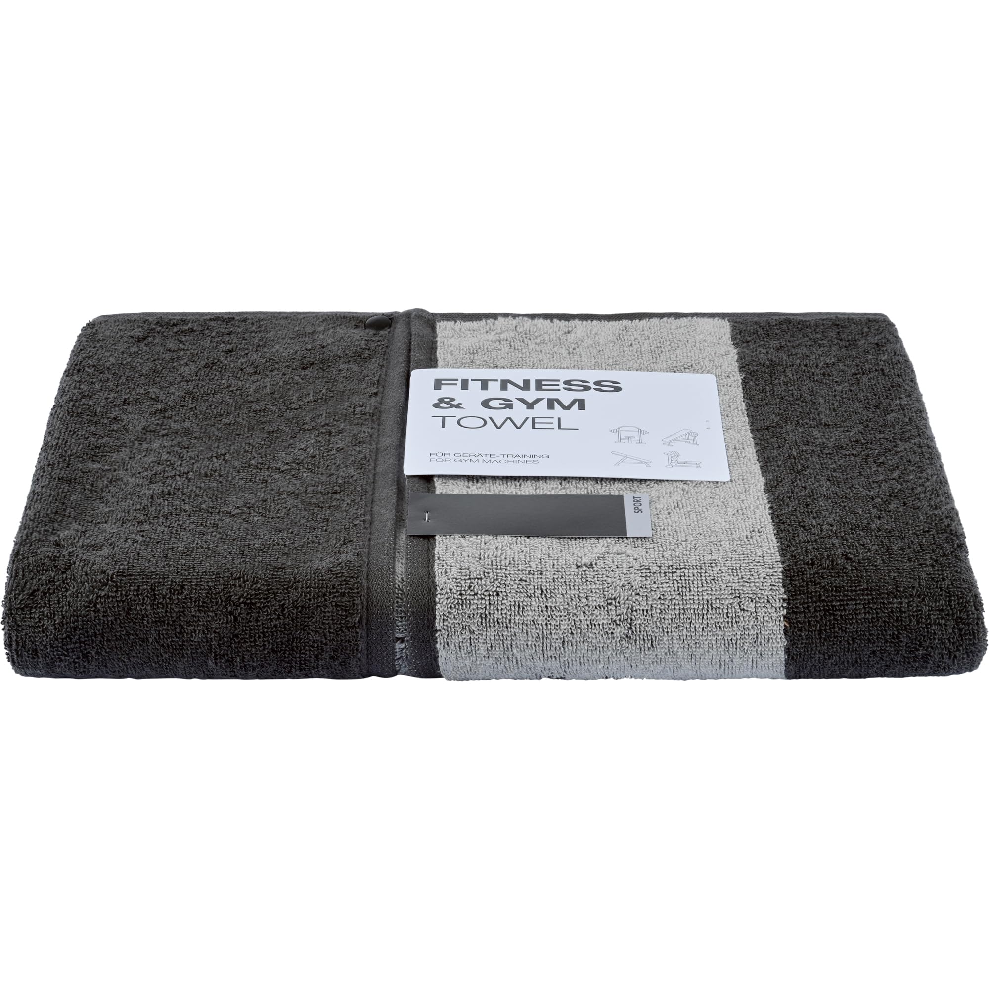 Cawö Fitness-Handtücher Sport 6290 Metal - 77