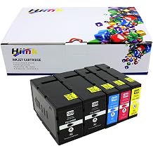 Compatible Ink Cartridges Replacemenst for Canon PGI-1200 PGI-1200XL High Yield Ink Used in Canon Maxify MB2020 MB2220 MB2320 MB27202B,1C,1M,1Y, 5-Pack