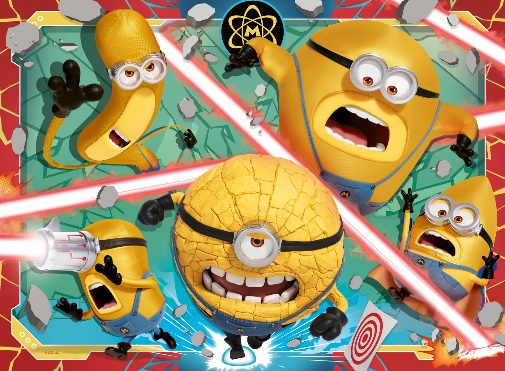 Despicable Me 4: Minions 100 Piece XXL Jigsaw Puzzle for Kids - Screen-Free Activity Boosts Concentration and Focus