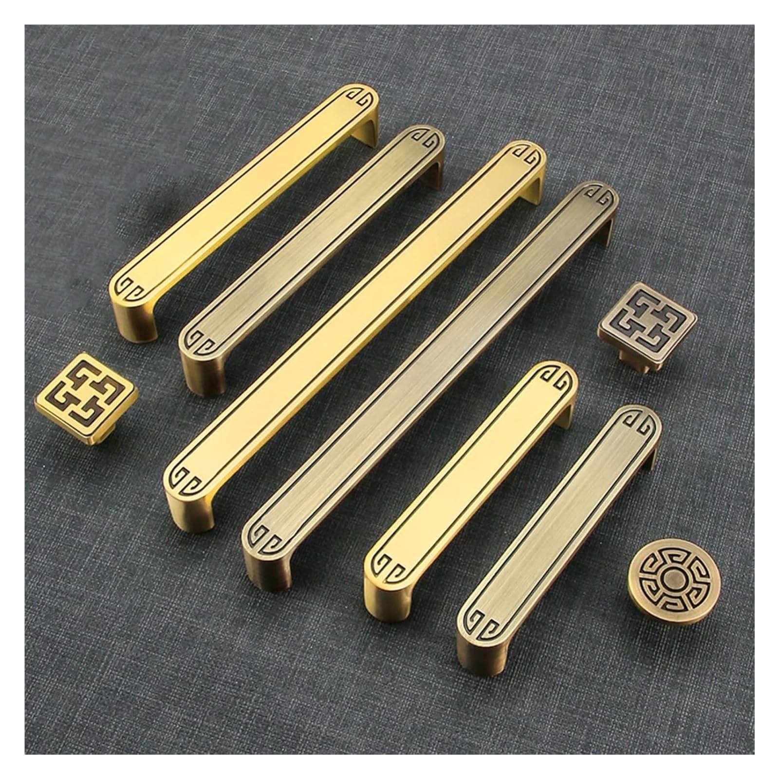 Uchwyty meblowe, uchwyty ze złotej miedzi, uchwyty do okuć meblowych, uchwyty do drzwi szaf, uchwyty do szuflad kuchennych, komody, szafy, szuflady(27mm Single Hole)