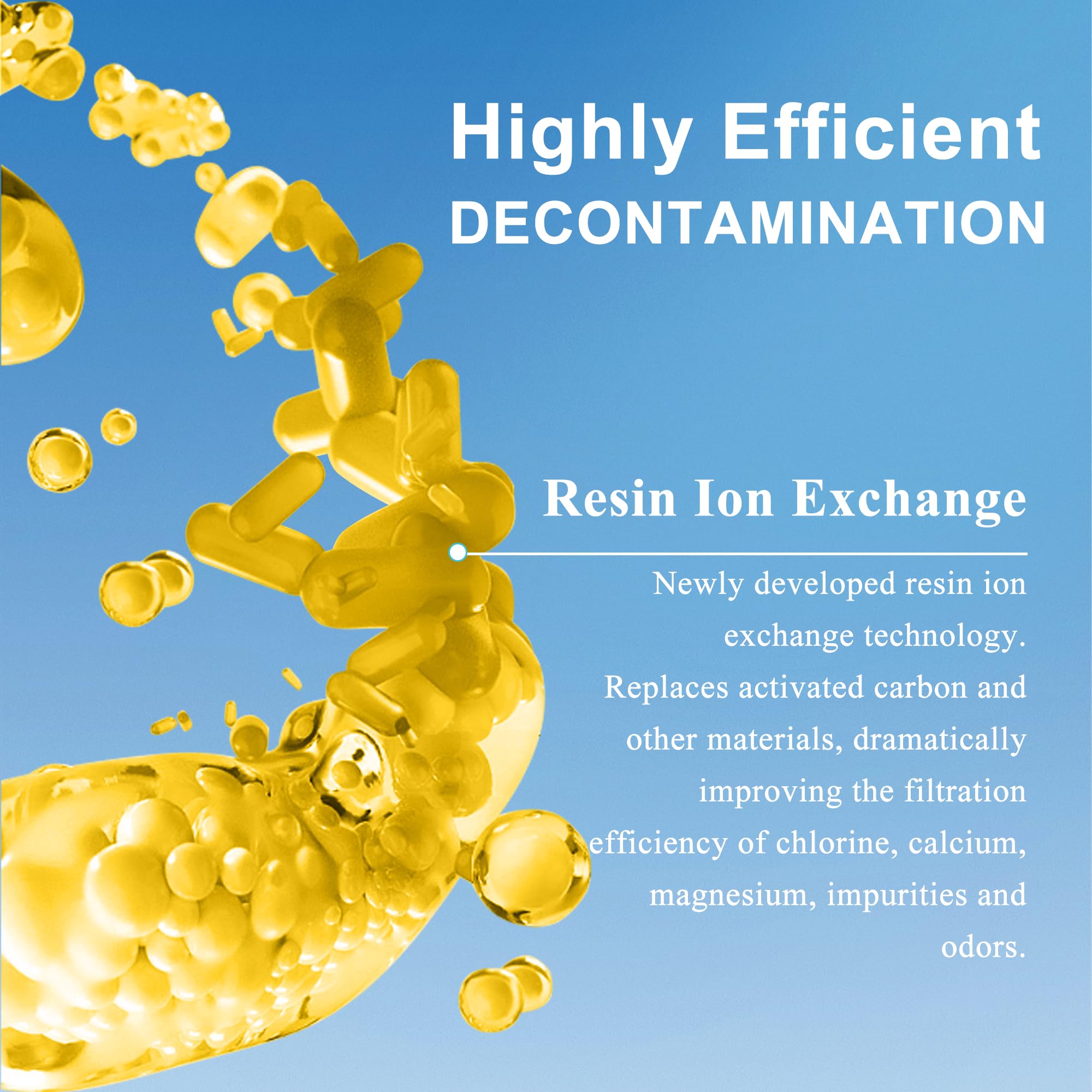 Water Filters Replacement for Z-ero Water Pitchers and Dispenser 0 TDS Premium Filtration Reduce Lead Chromium PFOA PFOS — view 3