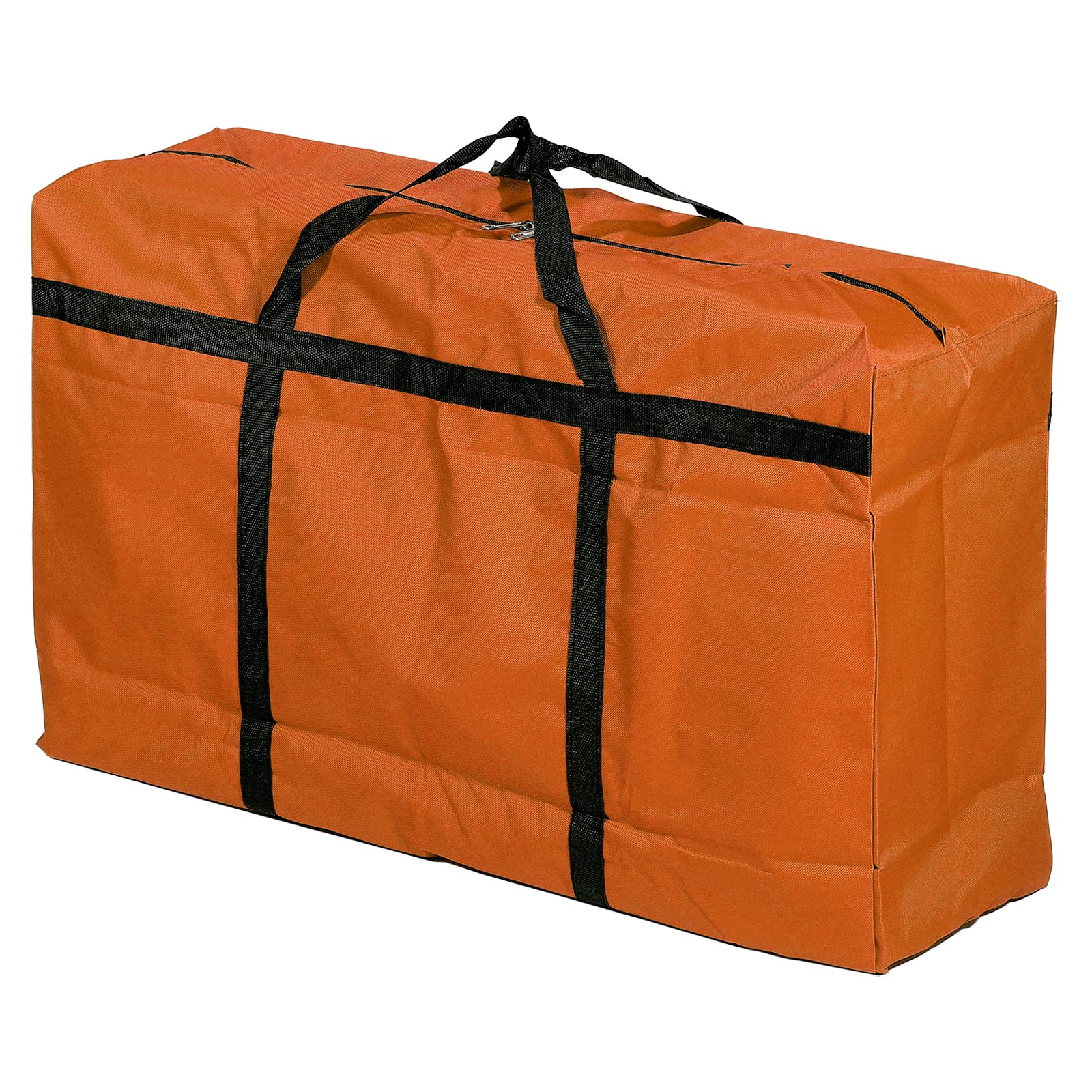 Bolsa de mudanza de 125L con cierre reforzado PATIKIL naranja gran capacidad 1