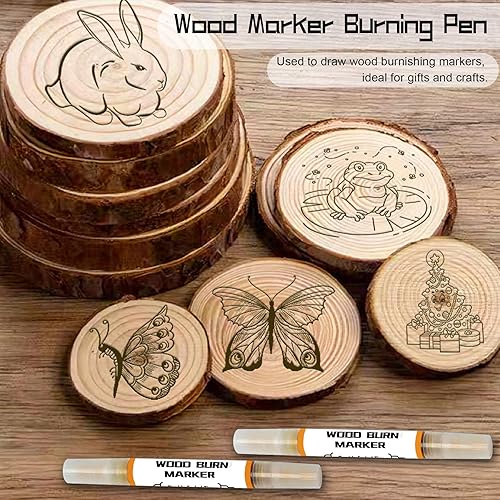Miniatura 4 de 4 rotuladores de madera para quemar madera, rotulador de madera utilizado para dibujar marcadores de madera, lo que lo convierte en una opción ideal