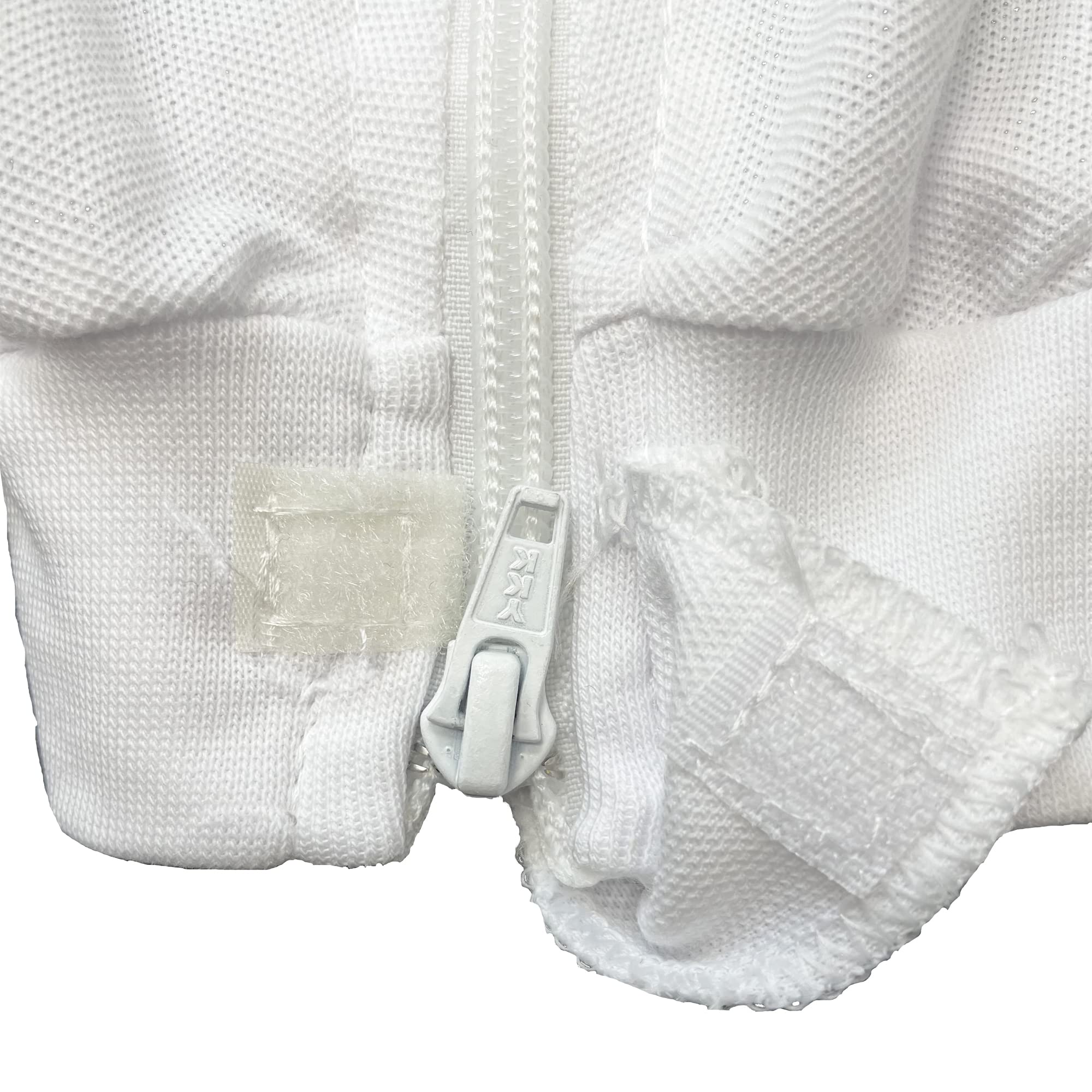 Obbocare - Pijama Antipañal De Adulto De Manga Corta/Larga. Pijama Geriátrico De Cremallera para Facilitar Cambio De Pañal. Tejido Transpirable. Talla L