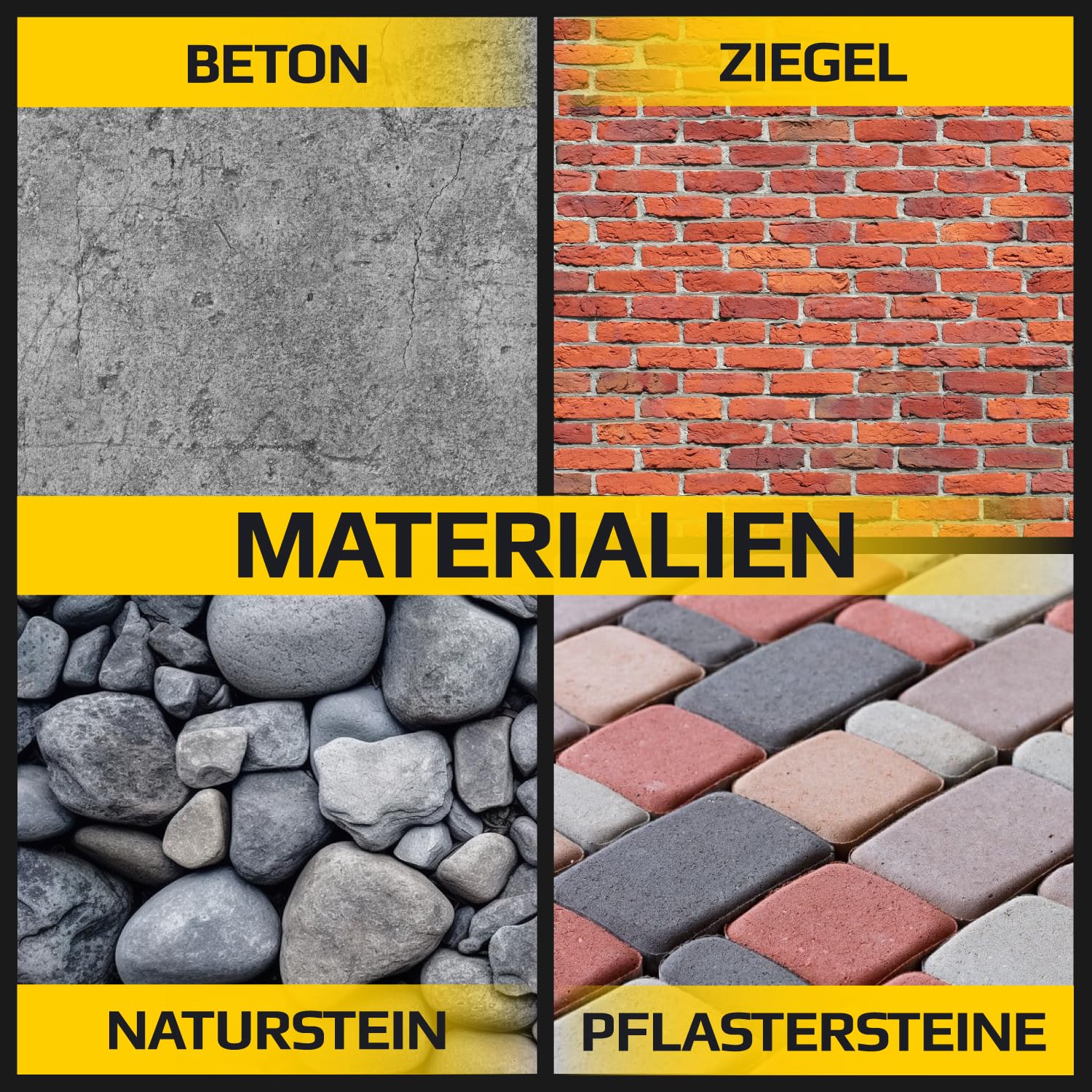 GRAFF Disque Diamant 125 mm à Meuler Turbo - Disque de Ponçage pour Béton, Pierre, Granit, Maçonnerie - Meule Boisseaux de Poncage Béton