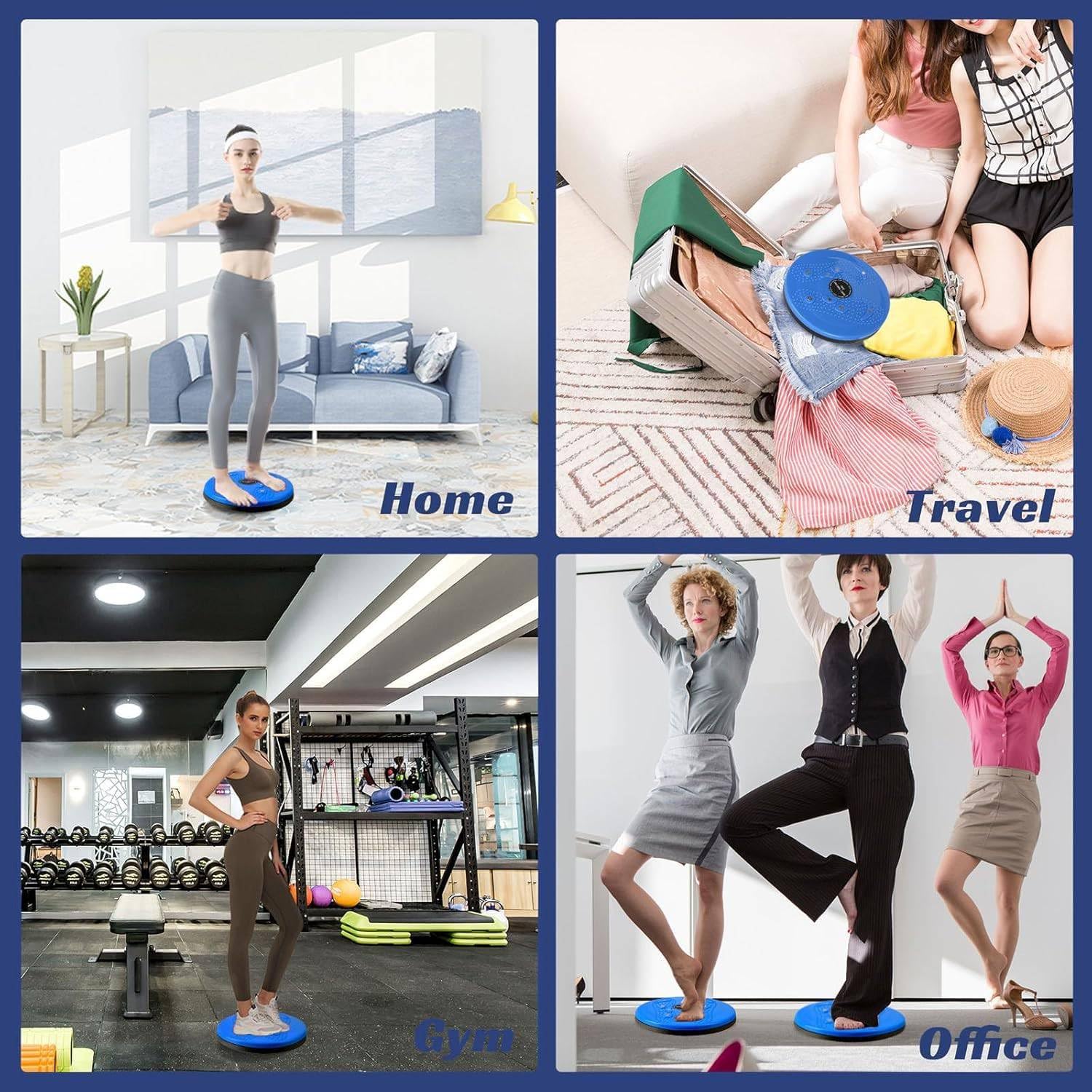 Shopeleven Tummy Twister Exercise Machine – Effective Twister Machine for Women’s Belly Fat, Weight Loss & Home Use (Large) 2