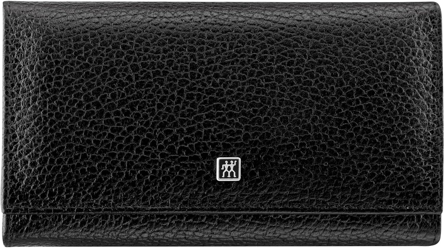 ZWILLING Maniküre-Set (7-teilig, Pediküreset, Reise-Etui-Set, Nagelpflege und Handpflege, Echtleder), Edelstahl poliert, Premium Edition