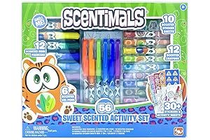 Art Supplies, Coloring Set, Drawing Kit, Book: Scentimals Sweet Scented Activity Set:...