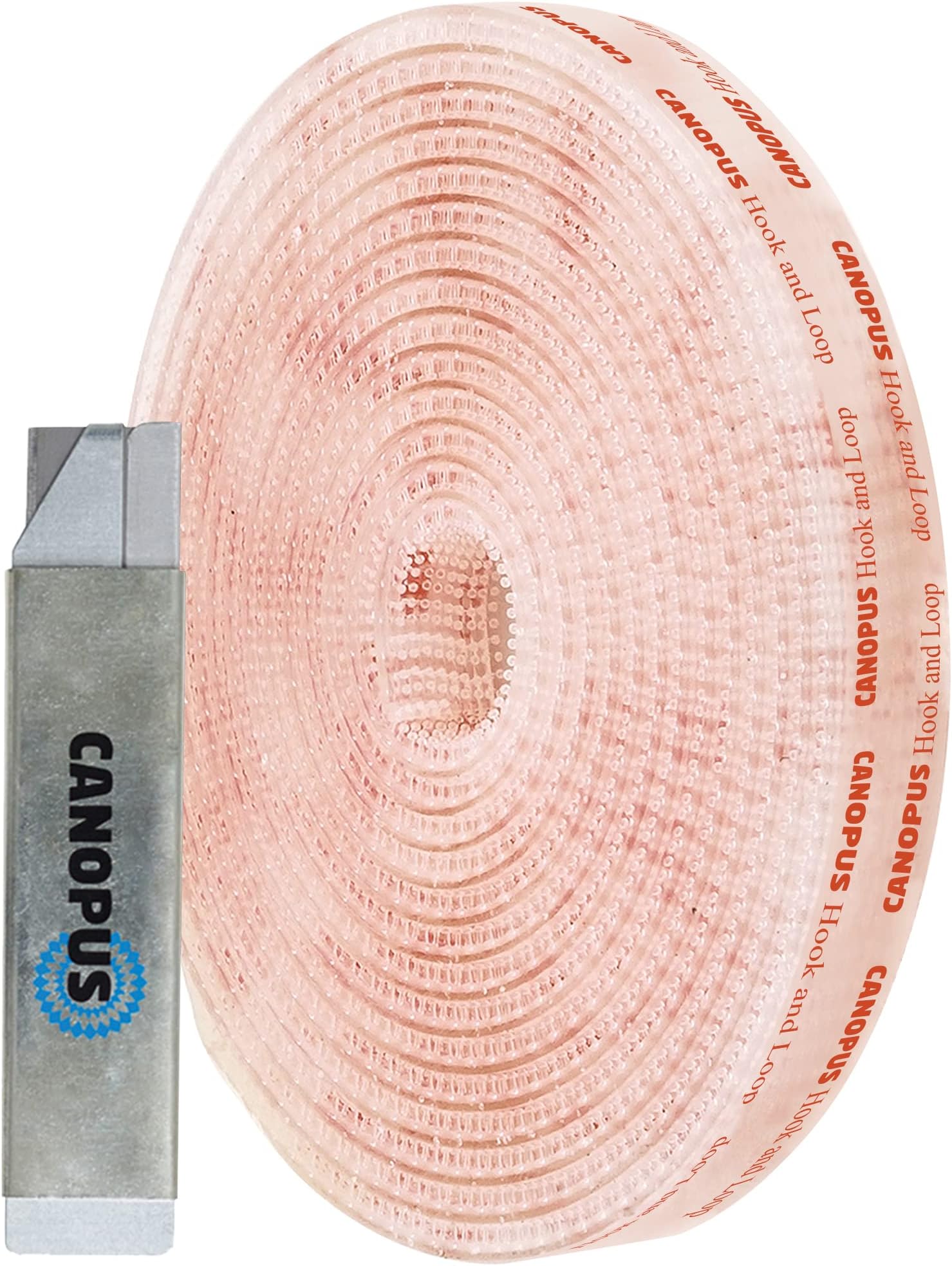 Hook and Loop Tape with Adhesive (½ in x 10 ft), Heavy Duty Reclosable Fastener SJ3560, Mounting Tape for Hanging Picture Frames, Routers, Decoration, Made in USA