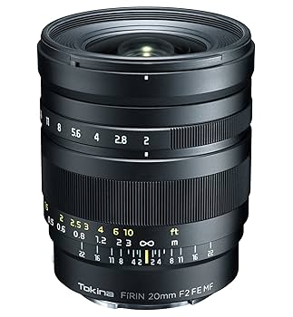 Tokina (トキナー) FiRIN 20mm F2 FE AF ソニーE用 Tokina - FíRIN 20mm F2 FE AF
