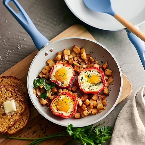 Miniatura 4 de Tramontina Sartén para saltear 2pk 10" & 12" (azul), 80110039DS