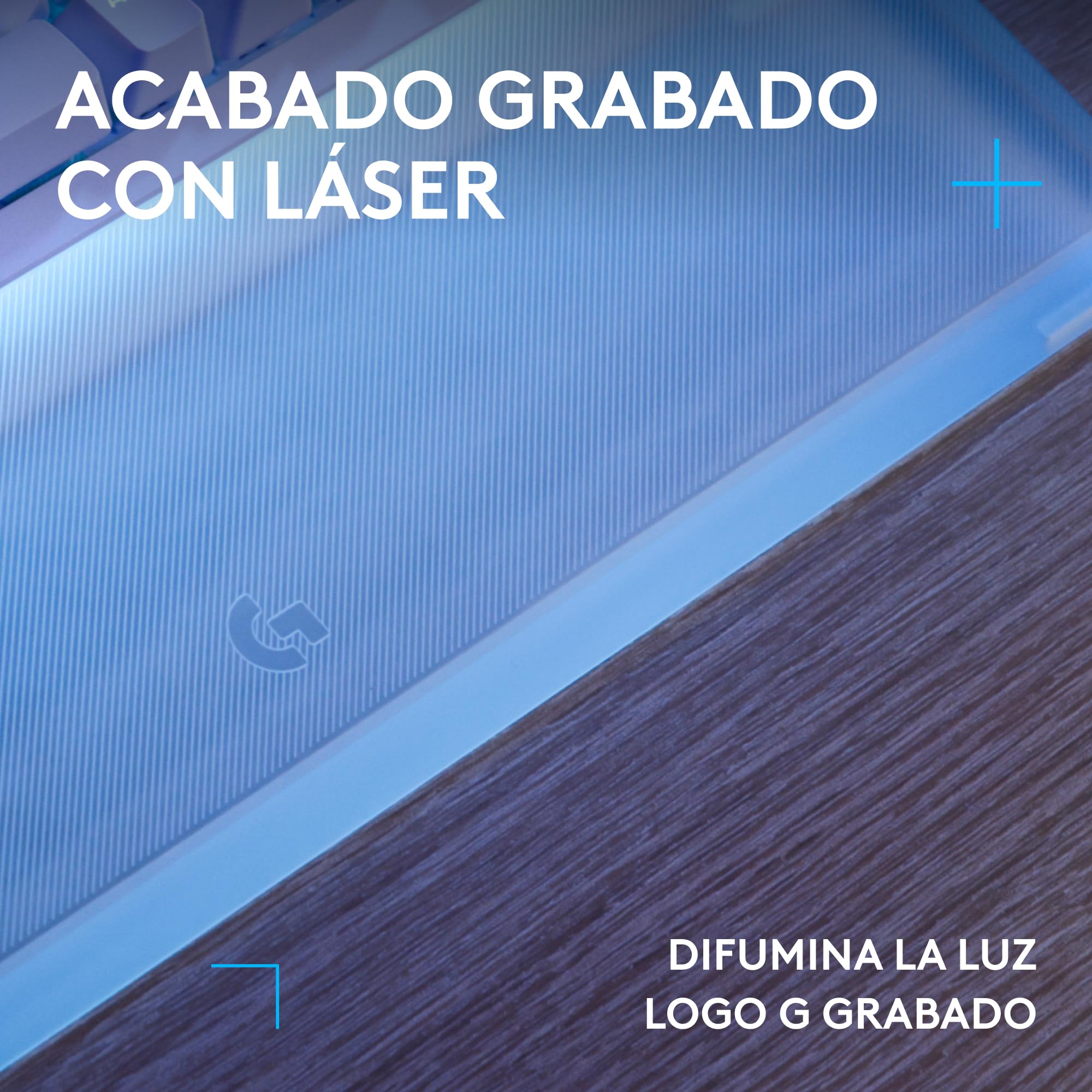 Logitech G G512 X PALM REST 98, reposamanos acrílico