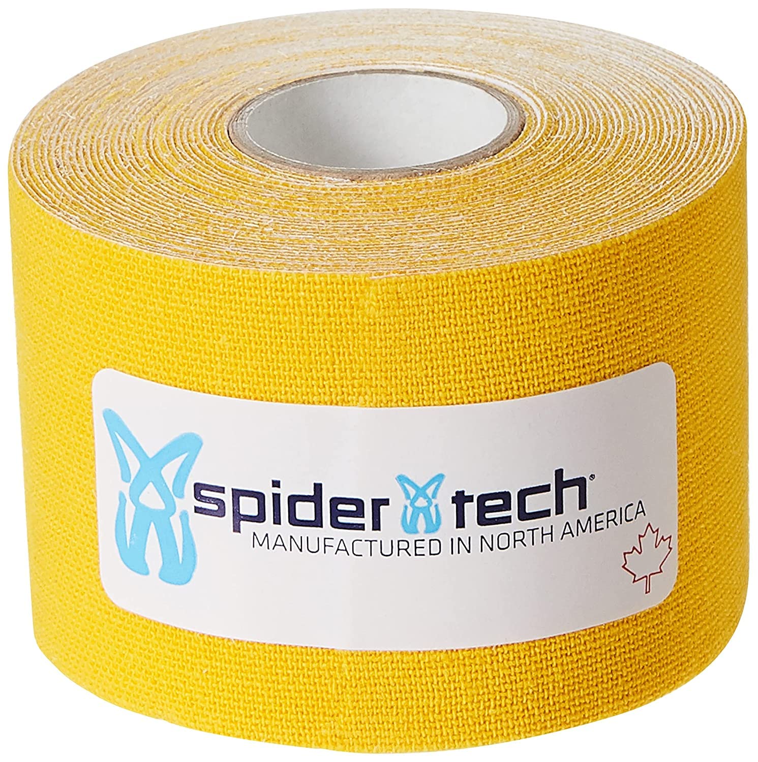 Kinesiology Tape - Single Standard Roll (Canadian) - 50Mm X 5M, Yellow