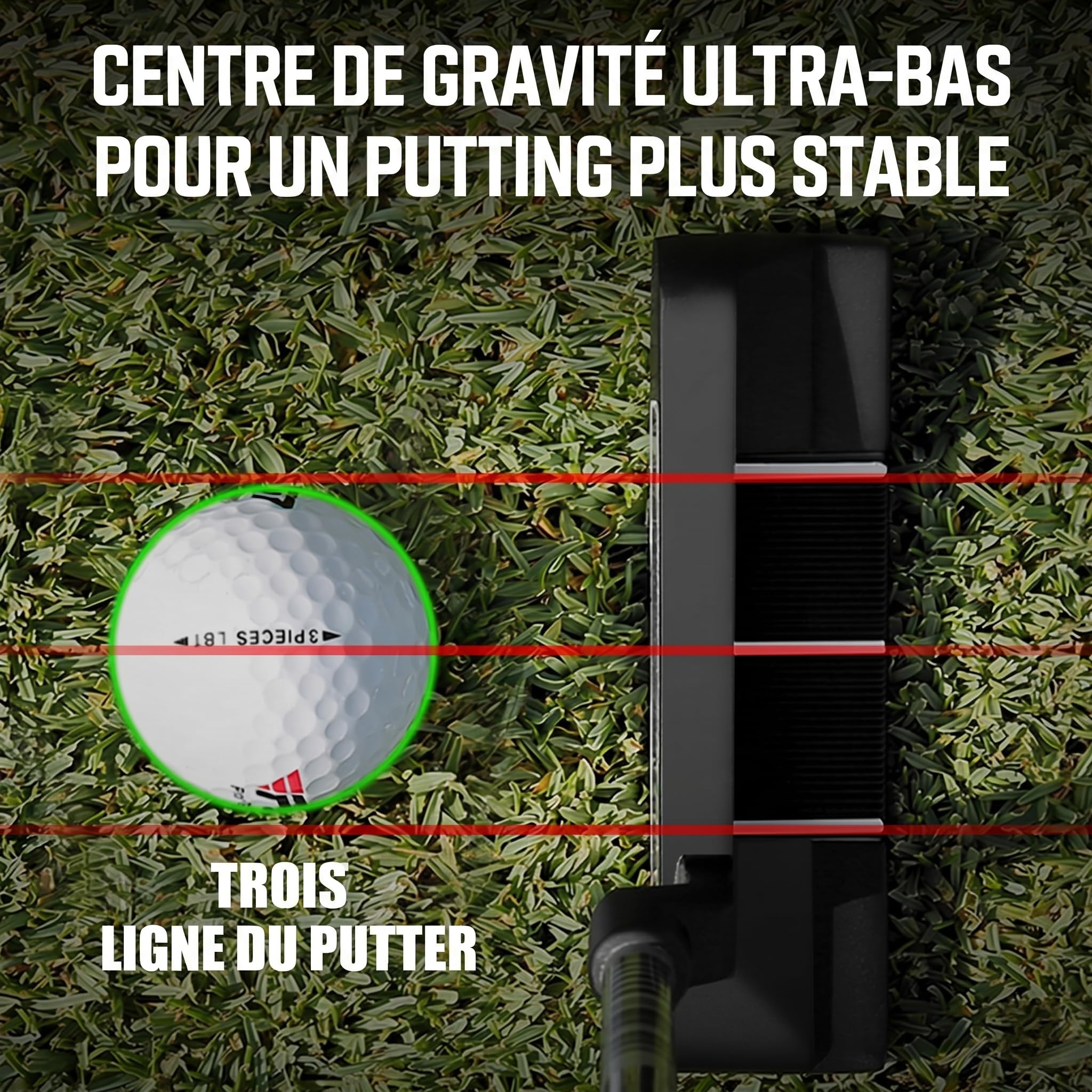 PGM Ensemble de clubs de golf pour homme avec 12 clubs – 4 bois (#1, 3, 5, 4H), 7 fers (#5, 6, 7, 8, 9, PW, SW) et 1 putter – Sac de support de golf