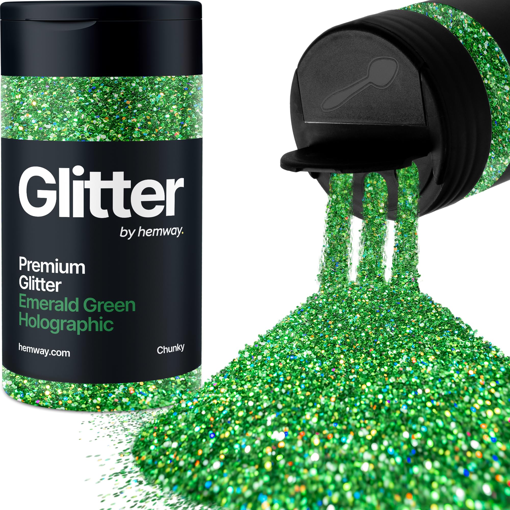 Champagne Gold Glitter Shaker, 130g Ultrafine Glitter, Crafts 1/128" Metallic Flake Champagne Gold Sequins, Resin & Epoxy Crafts, Decorating, Halloween, Christmas Nail, Face, Hemway — view 155