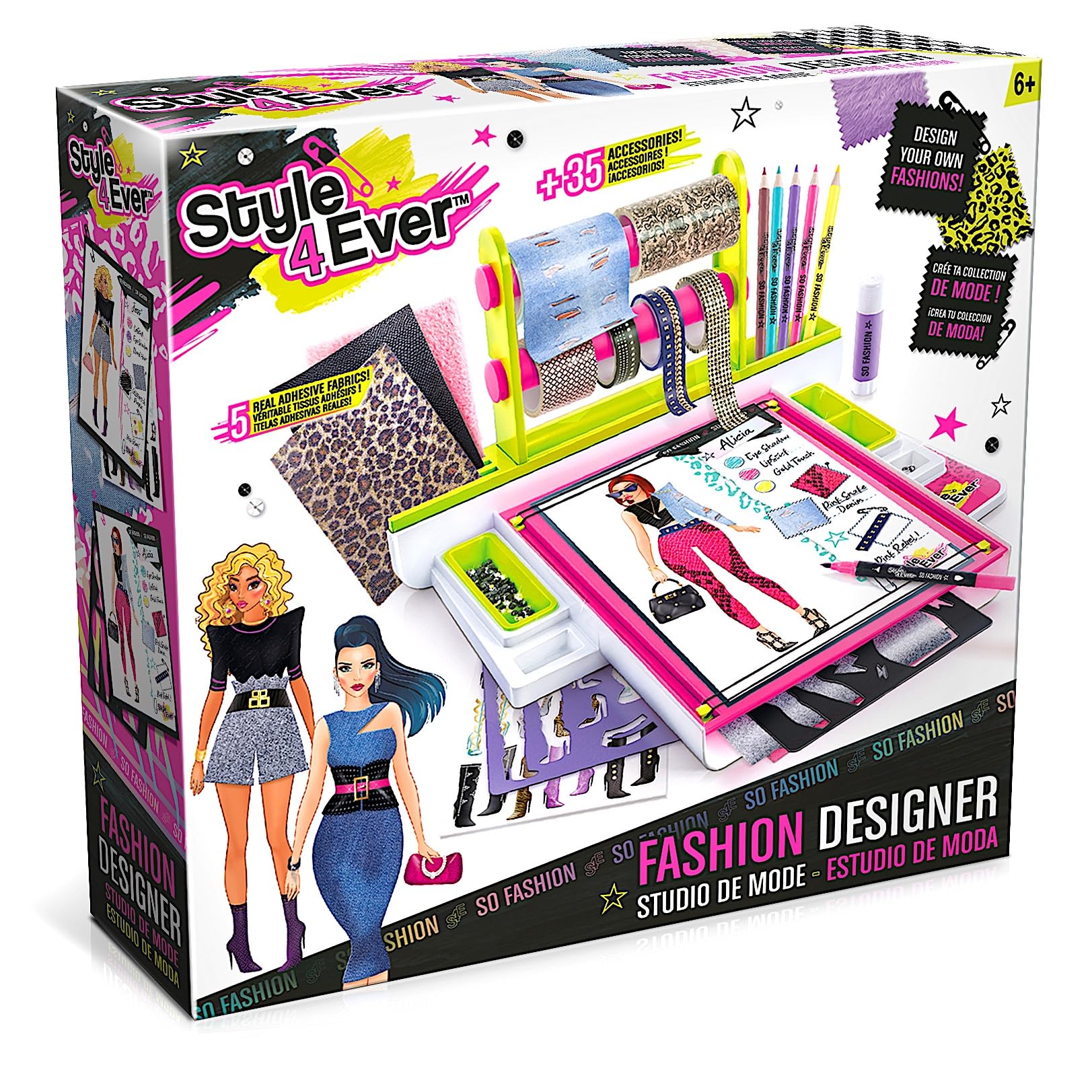 Canal Toys - Style 4 Ever Fashion Designer-OFG 232, OFG232, Wielokolorowy, Jeden rozmiar