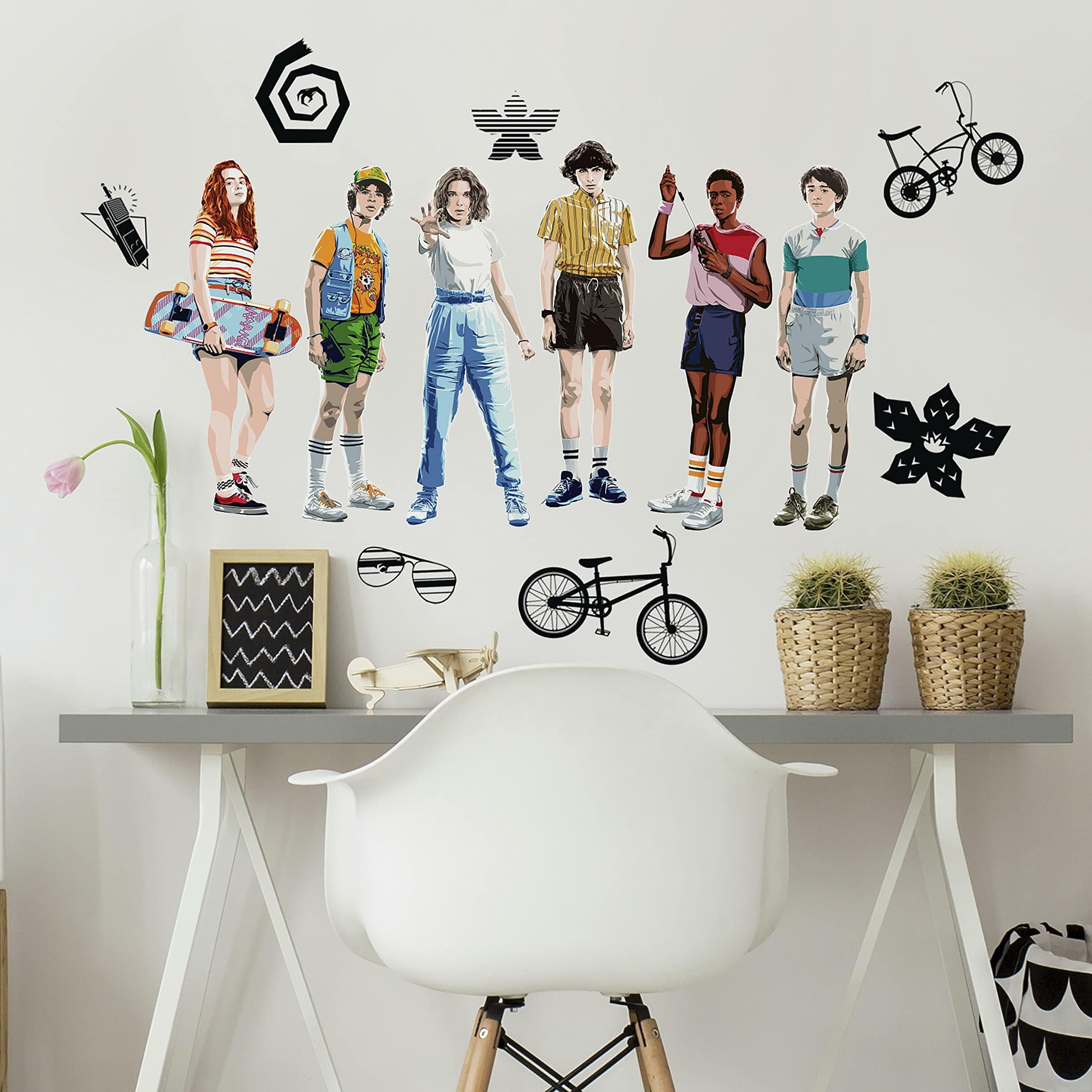 RMK4675SCS Stranger Things Peel and Stick Wall Decals