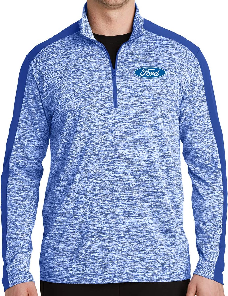 Buy Cool Shirts Mens Ford 1/4 Zip Lightweight Shirt